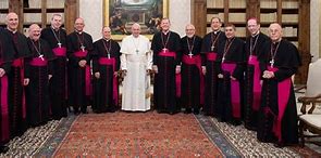 Image result for Pope with Bishops Public-Domain