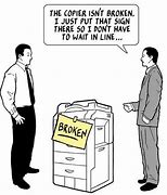 Image result for Funny Copier Clip Art and Illustrations