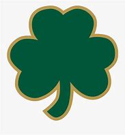 Image result for Notre Dame Logo with Clover
