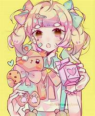 Image result for Pastel Anime Girl Art