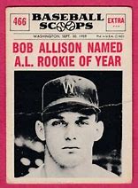Image result for Bob Allison Rookie Card