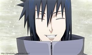Image result for Sasuke Smile Face