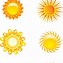 Image result for Sun Drawing Vector