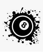 Image result for Airbrush 8 Ball SVG