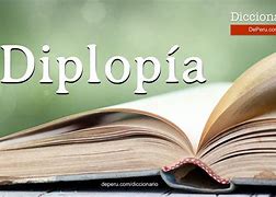 Image result for diplop�a