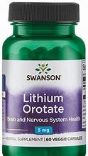 Image result for Swanson Lithium Orotate