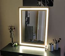 Image result for Apple Mirror with LED Lights