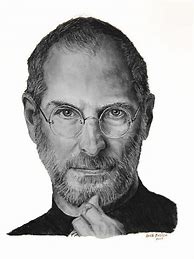 Image result for Steve Jobs Self Portrait Drawing