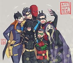 Image result for DC Bat Family Fan Art
