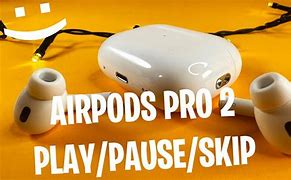 Image result for Where to Tap to Pause Air Pods