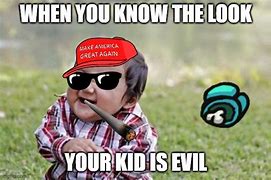 Image result for Baby Boy Evil Meme Blank