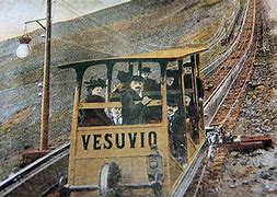 Image result for Mount Vesuvius Funicular Today