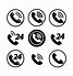 Image result for Call Picture Clip Art Black and White