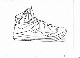 Image result for LeBron James Shoes Black and White