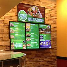 Image result for Electronic Menu Boards
