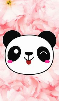 Image result for Cute Pink Panda Wallpaper