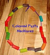 Image result for Pasta Necklace Craft