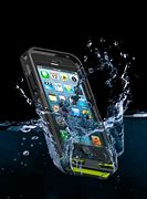 Image result for Blue iPhone 5 with Waterproof Case