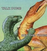 Image result for iPhone Android Meme Dinosaur
