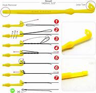 Image result for Fishing Hook Knotting Tool