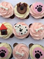 Image result for Dog Birthday Cupcakes