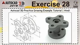 Image result for Hard 3D CAD Exercises