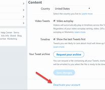 Image result for How to Delete Twitter Account