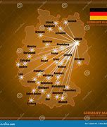 Image result for Large Map of Germany with Cities