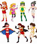 Image result for Superhero Ladies