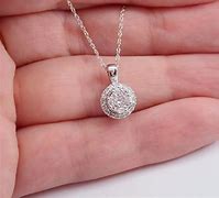 Image result for Diamond Pendant with Halo