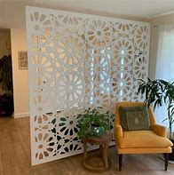Image result for Divider Wall with Wallpaper