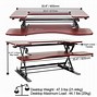 Image result for Adjustable Height Stand Up Desk Hardware