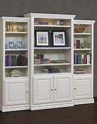 Image result for White Bookcase with Drawers
