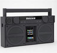 Image result for Portable Boombox Sony iPod
