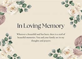Image result for In Loving Memory Scrapbook Quotes