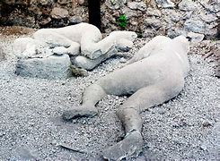 Image result for Pompeii Eruption People