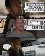 Image result for And His Name Is John Cena Meme