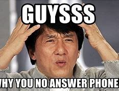 Image result for Rushing to Answer Phone Meme