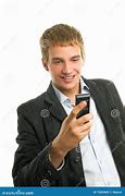 Image result for Man Holding Mobile Phone