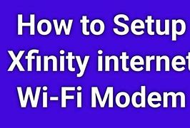 Image result for Xfinity Internet Setup