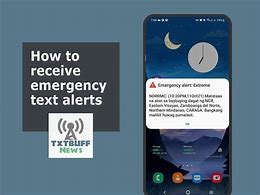 Image result for TV Channel with Text Alerts