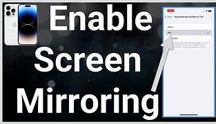Image result for How to Use Screen Mirror On iPhone