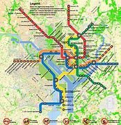 Image result for Simple Map of Washington DC