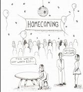 Image result for Alumni Homecoming Cartoon