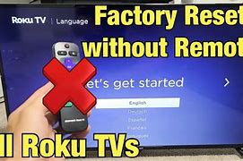 Image result for How to Factory Reset Roku TV