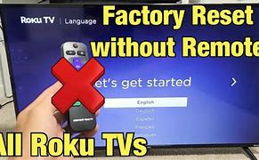 Image result for How to Factory Reset Roku TV
