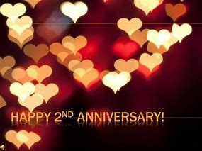 Image result for Happy 2nd Anniversary