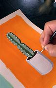 Image result for Saguaro Cactus Drawing