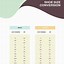 Image result for Adult Male Printable Shoe Size Chart