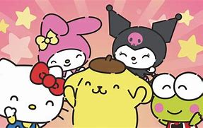 Image result for Hello Kitty and Friends Wallpaper